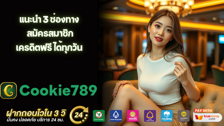 cookie789 เครดิตฟรี